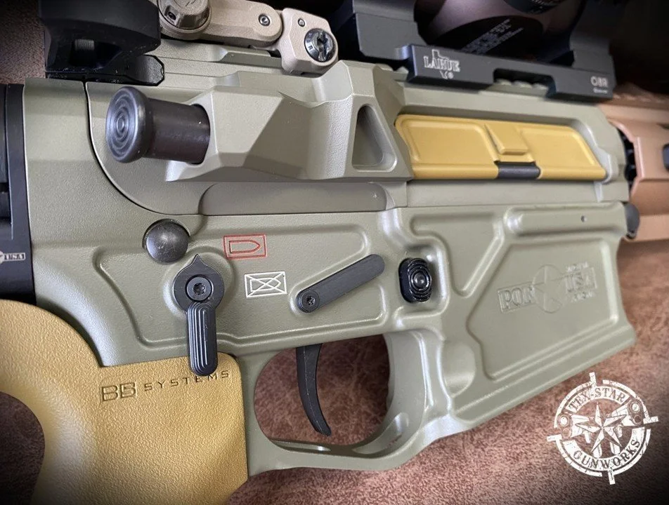 Tex-Star Gunworks in Plano Texas. Gunsmith, Cerakote, and Firearm Services. AR-15.