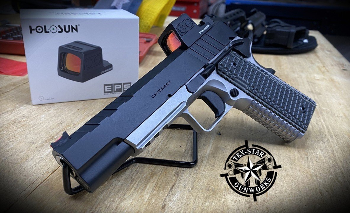 Tex-Star Gunworks in Plano Texas. Gunsmith, Cerakote, and Firearm Services.