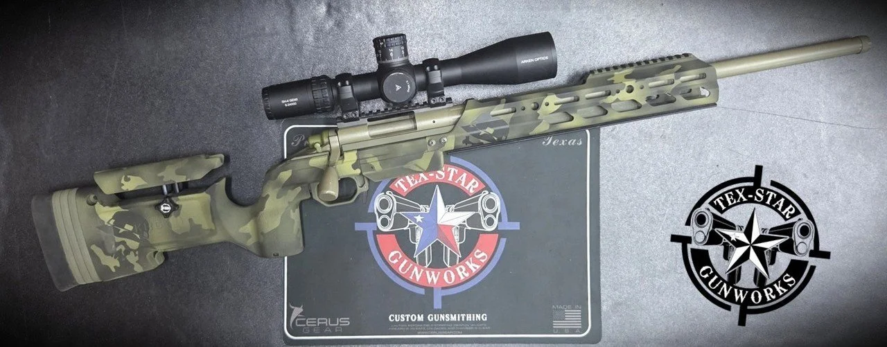 Tex-Star Gunworks Gunworks in Plano Texas. Gunsmith, Cerakote, and Firearm Services.