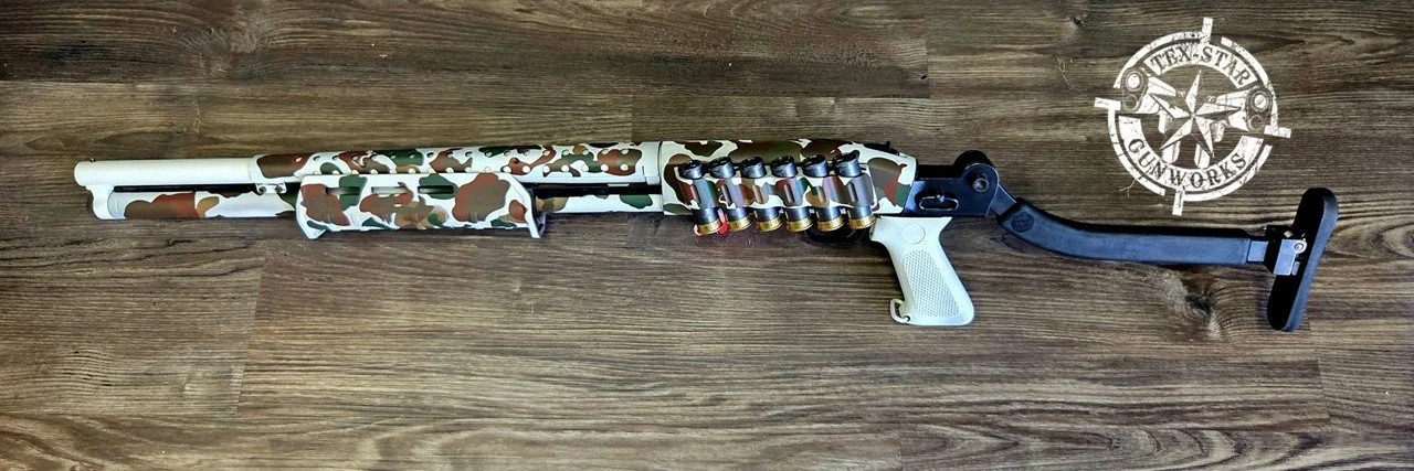 Tex-Star Gunworks in Plano Texas (TX). Gunsmith, cerakote, laser, porting, and firearm services.