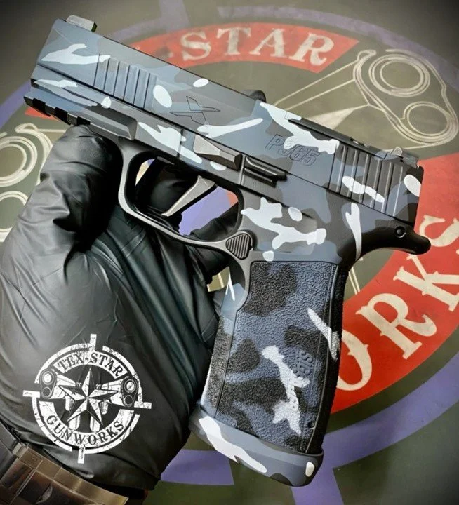 Tex-Star Gunworks in Plano Texas. Gunsmith, Cerakote, and Firearm Services.
