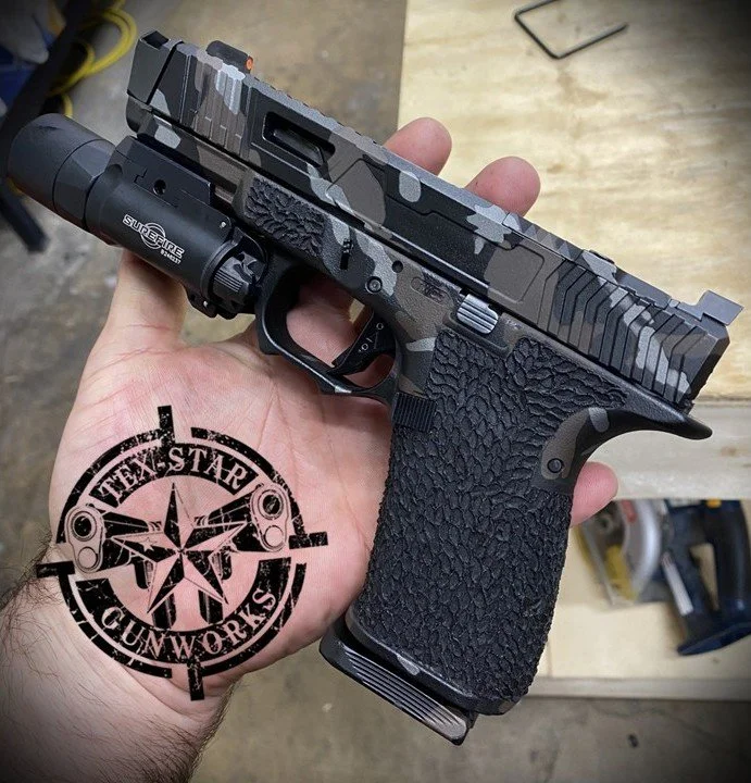 Tex-Star Gunworks in Plano Texas. Gunsmith, Cerakote, and Firearm Services.