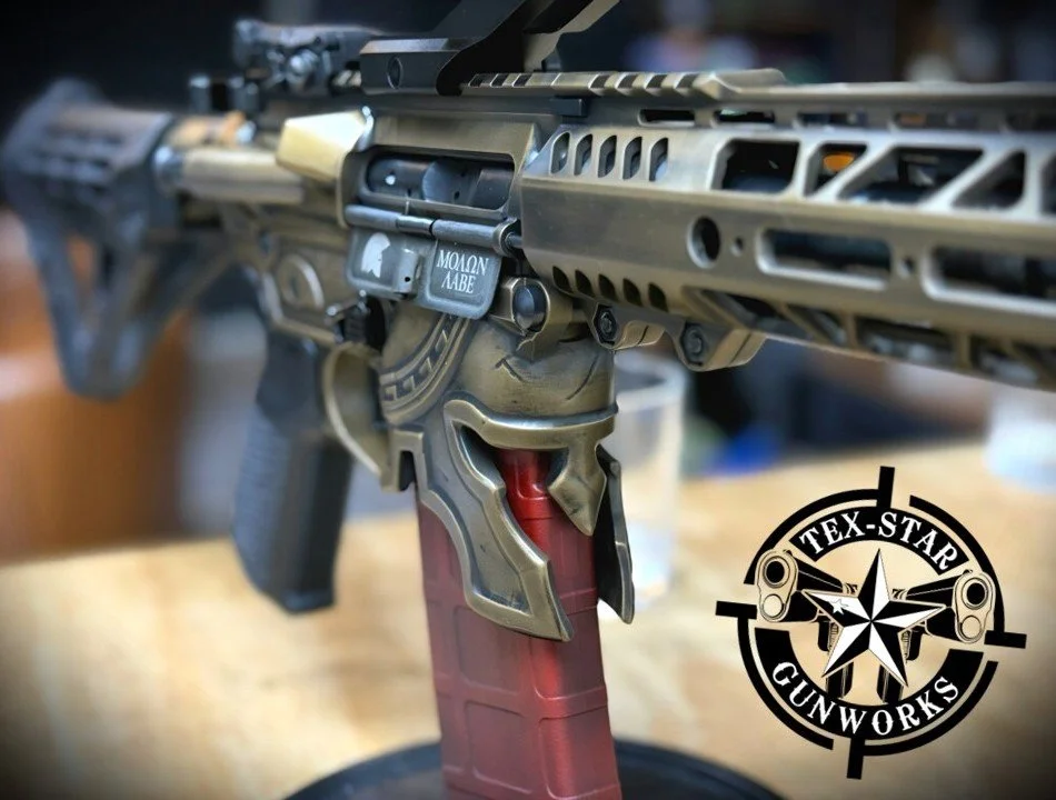 Tex-Star Gunworks in Plano Texas. Gunsmith, Cerakote, and Firearm Services. AR-15.