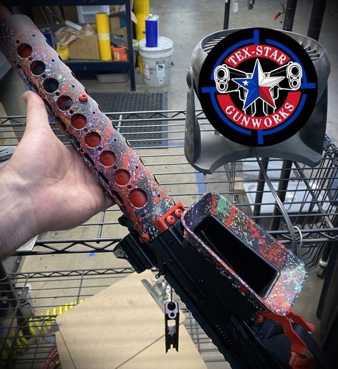 Tex-Star Gunworks in Plano Texas. Gunsmith, Cerakote, and Firearm Services.