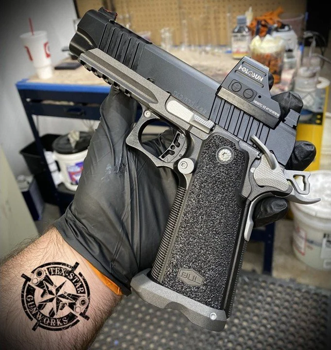 Tex-Star Gunworks in Plano Texas. Gunsmith, Cerakote, and Firearm Services.