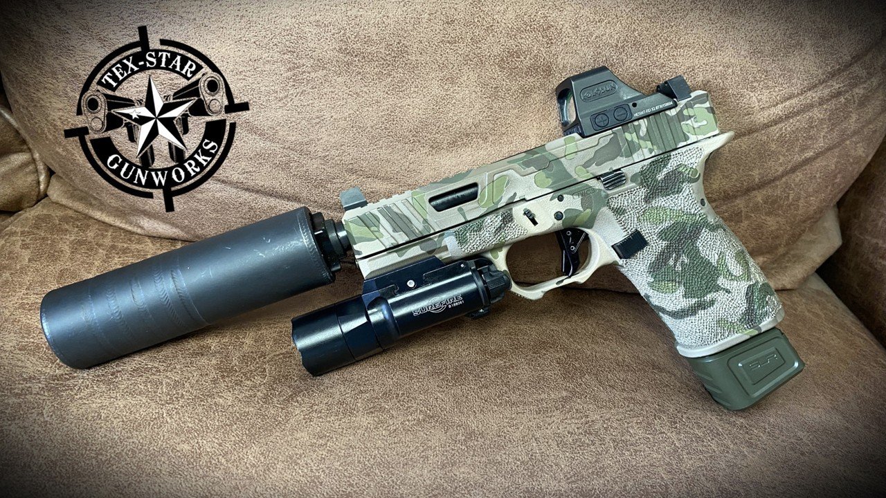 Tex-Star Gunworks in Plano Texas. Gunsmith, Cerakote, and Firearm Services.