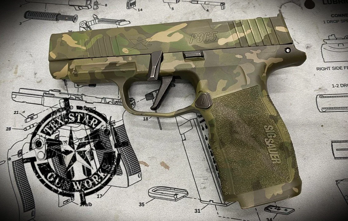 Tex-Star Gunworks in Plano Texas. Gunsmith, Cerakote, and Firearm Services.