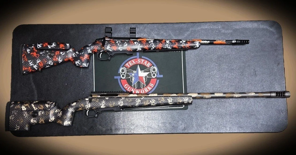 Tex-Star Gunworks in Plano Texas TX. Gunsmith, Cerakote, and Firearm Services.