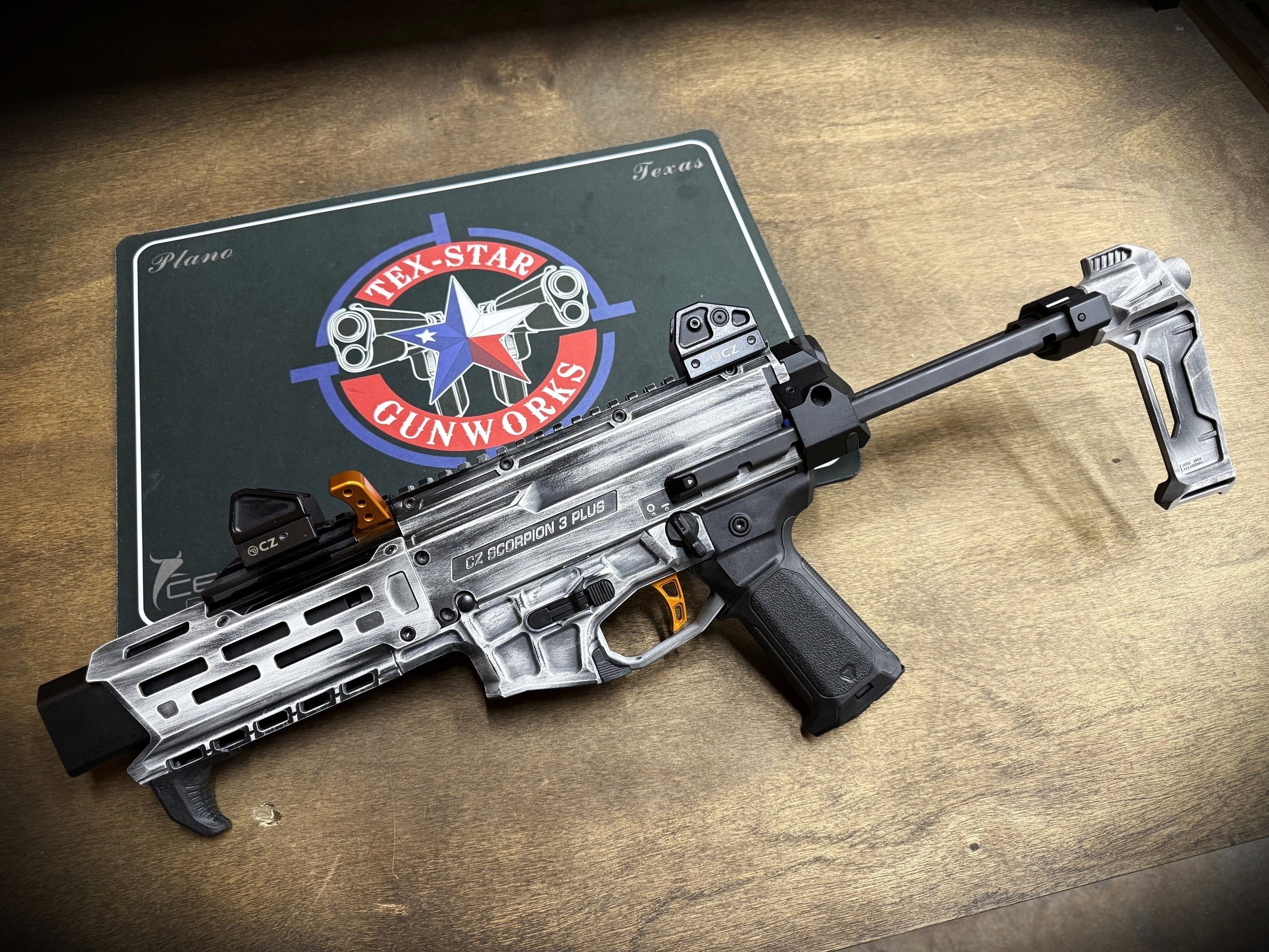 Tex-Star Gunworks in Plano Texas (TX). Gunsmith, Cerakote, Laser, and Firearm Services.