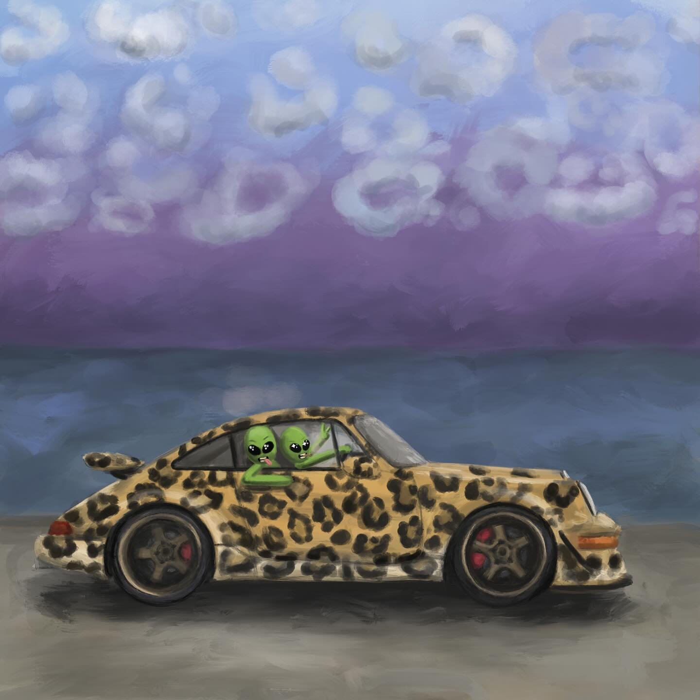 Leopard 911 🐆👽🛸✨🤎☁️

This piece is part of a digital group exhibition called LEOPARDISM. Curated by @dimmi_taburets 

#leopardism #art #wavypeso