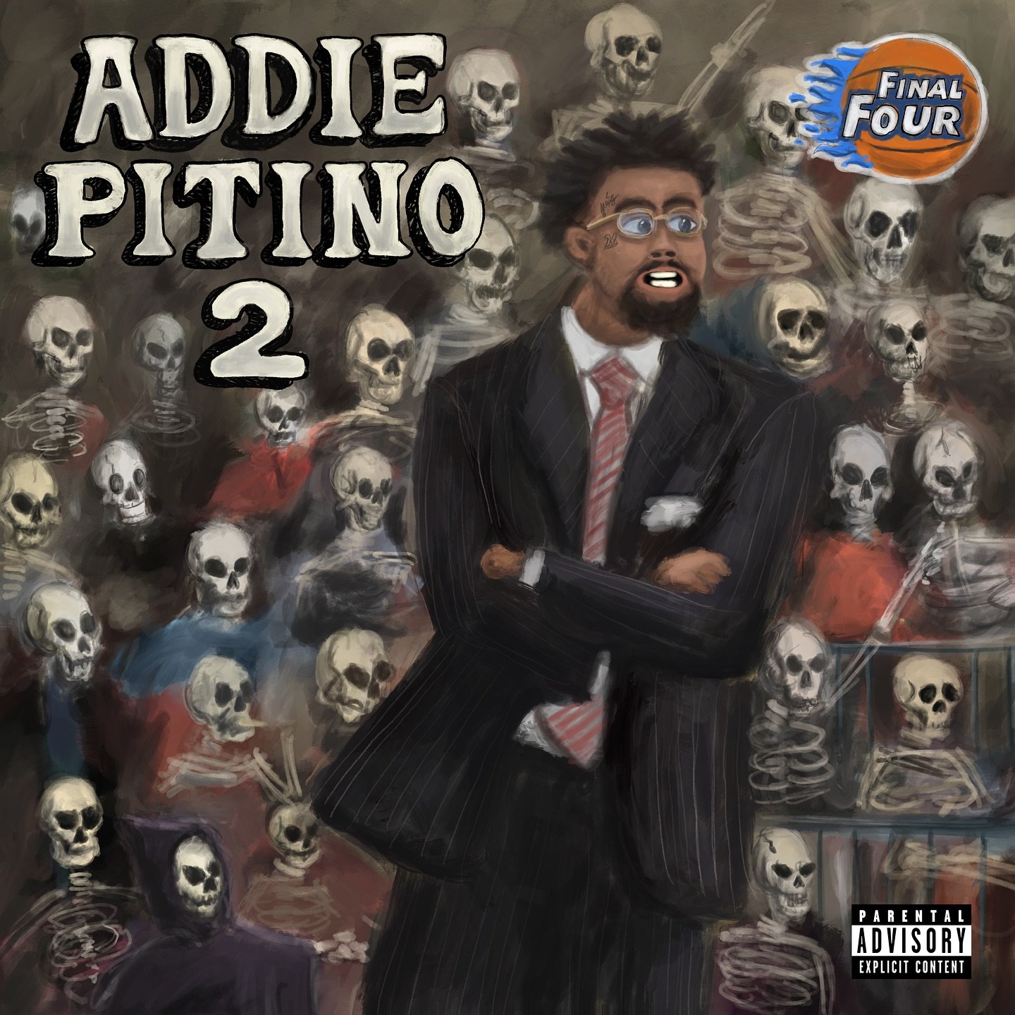 ADDIE PITINO 2 BY ASAP ANT ( @ygaddie ) OUT NOW! ART WORK BY ME @wavypeso 🌟🖼️🏀⛹🏽