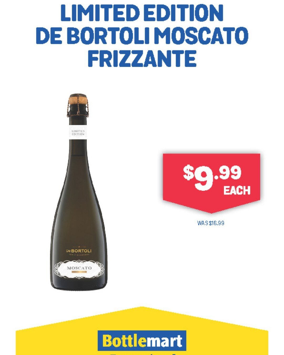 Happy Easter 🥂
Enjoy some bubbles with a bottle of limited edition DeBortoli Moscato. 

#bottleshop #debortoli #perthdrinks #bottlemart