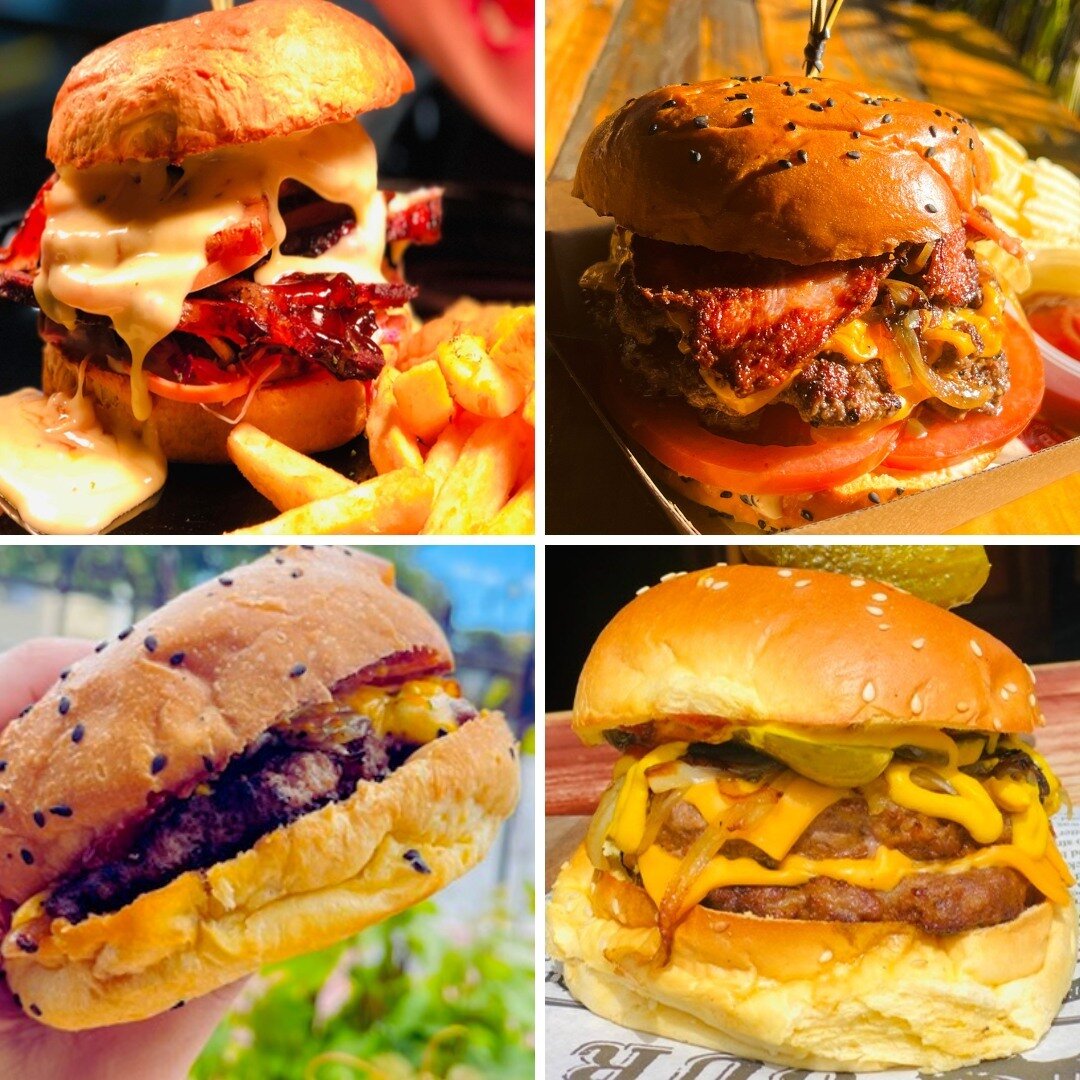 🍔WEDNESDAY BURGER SPECIALS 🍔

CHEESEBURGER &amp; PINT from $15 Beef patty, grilled onion, cheese, cheeseburger sauce, pickles.
GRILLED BRISKET BURGER $15 incl chips. Beef patty, cheese, lettuce, tomato, BBQ and Aioli sauce.
DTR SMASHED BURGER $18 i