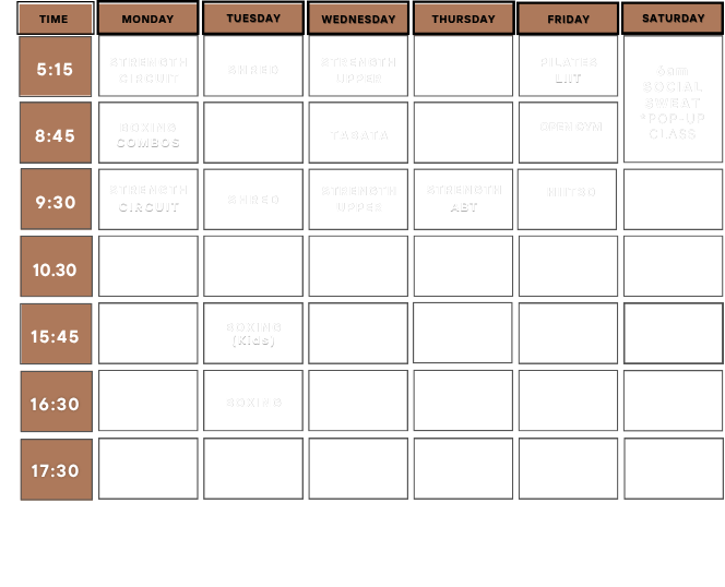Class Timetable — About
