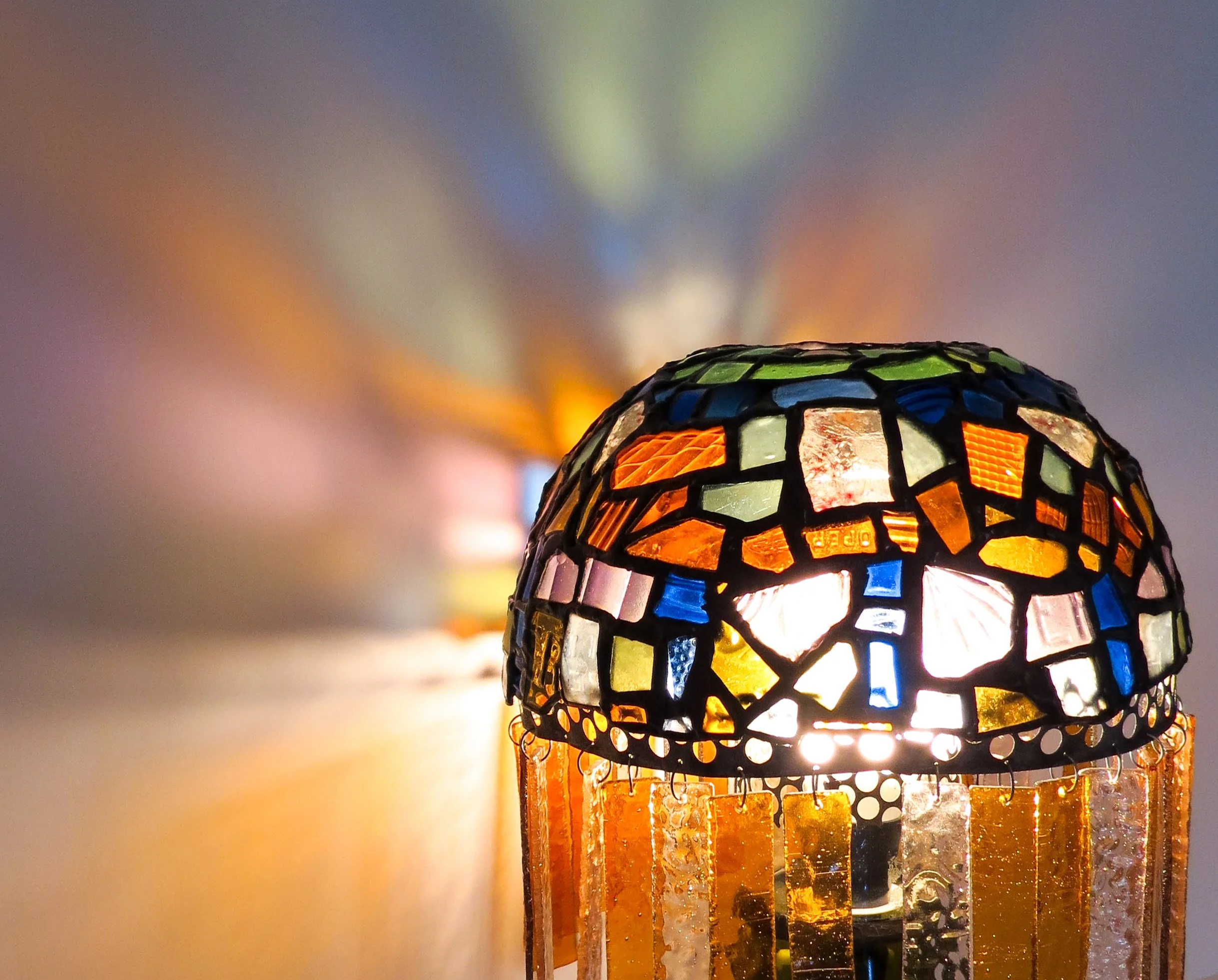 Alice Boardman, new old light, 2025, Glass, solder, found obects, Alice Boardman photo .JPG-4.jpg