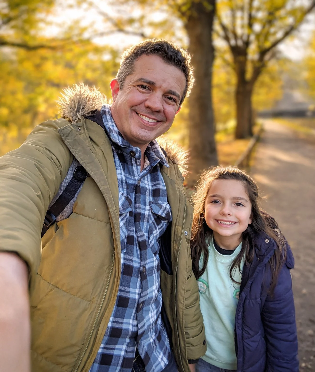 Ben Pendlebury, Derby/Nottingham Wedding Videographer with his daughter
