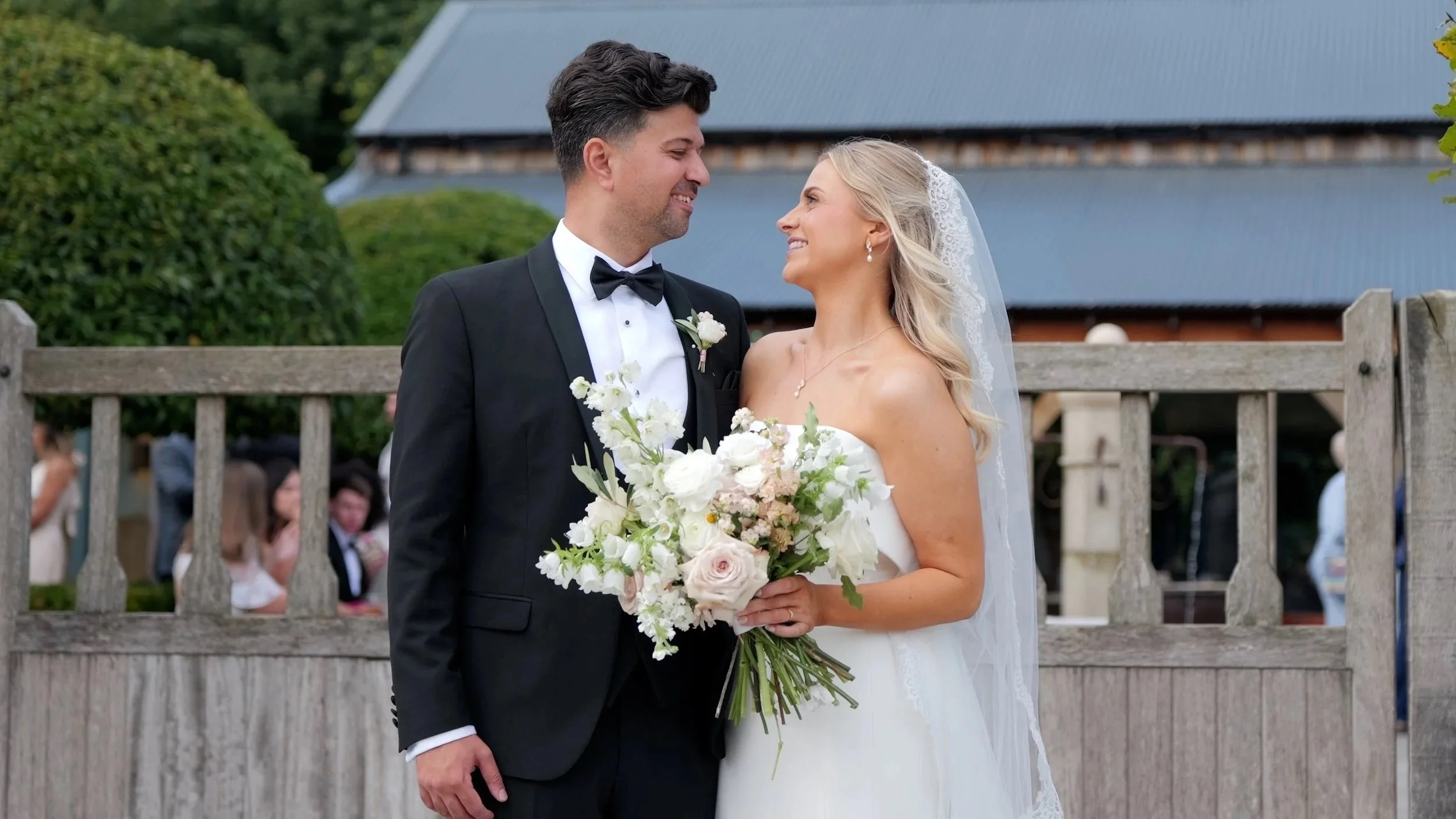 Hannah and Jesse captured by Nottingham wedding videographer