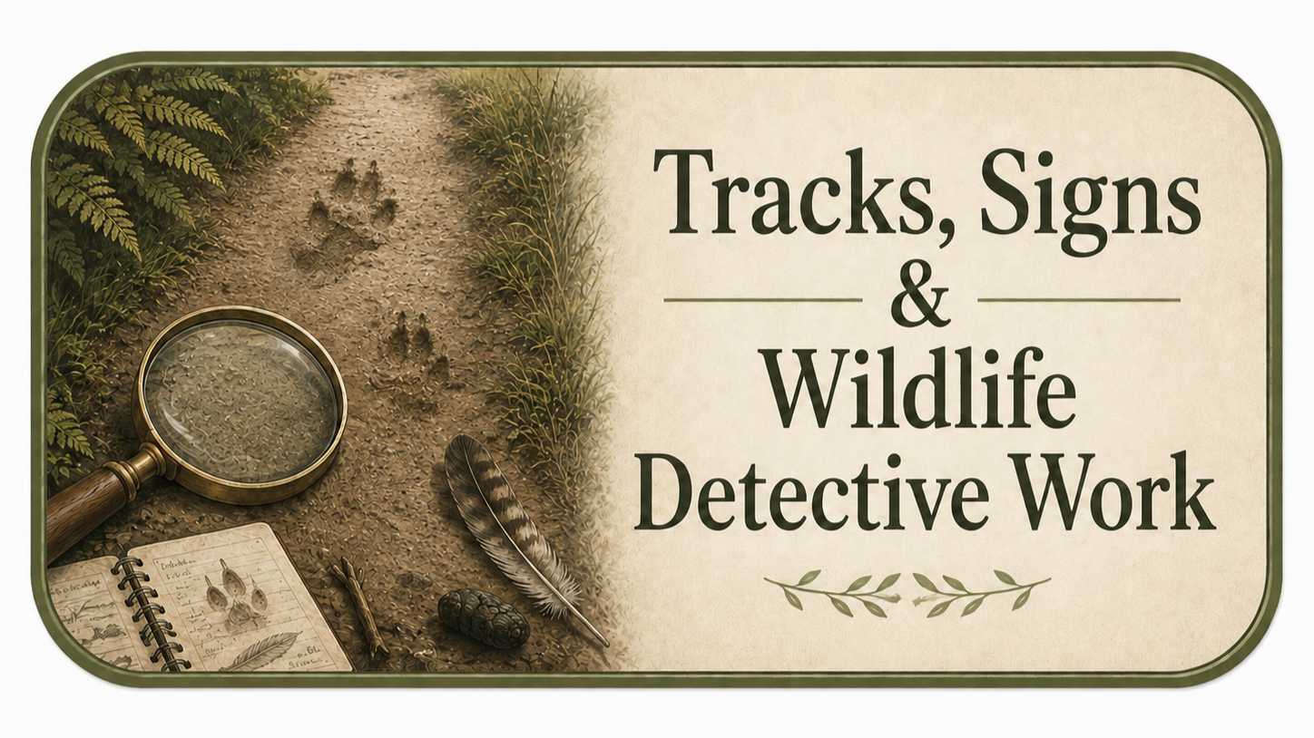 Tracks & Signs Button