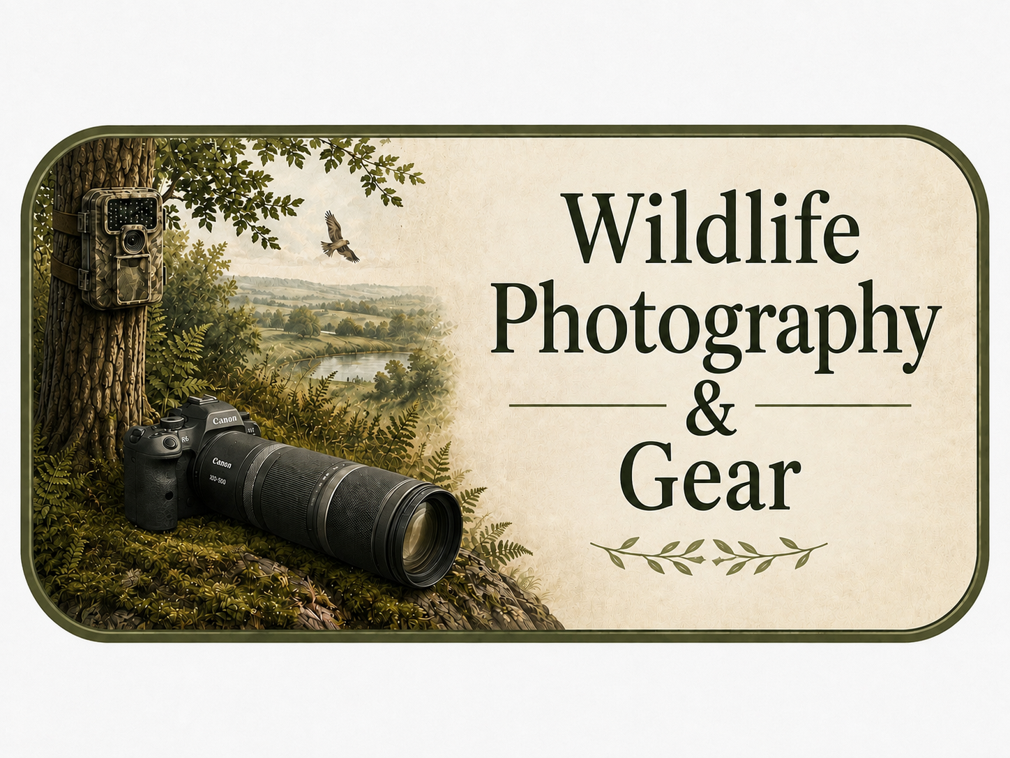 Wildlife photography & gear button