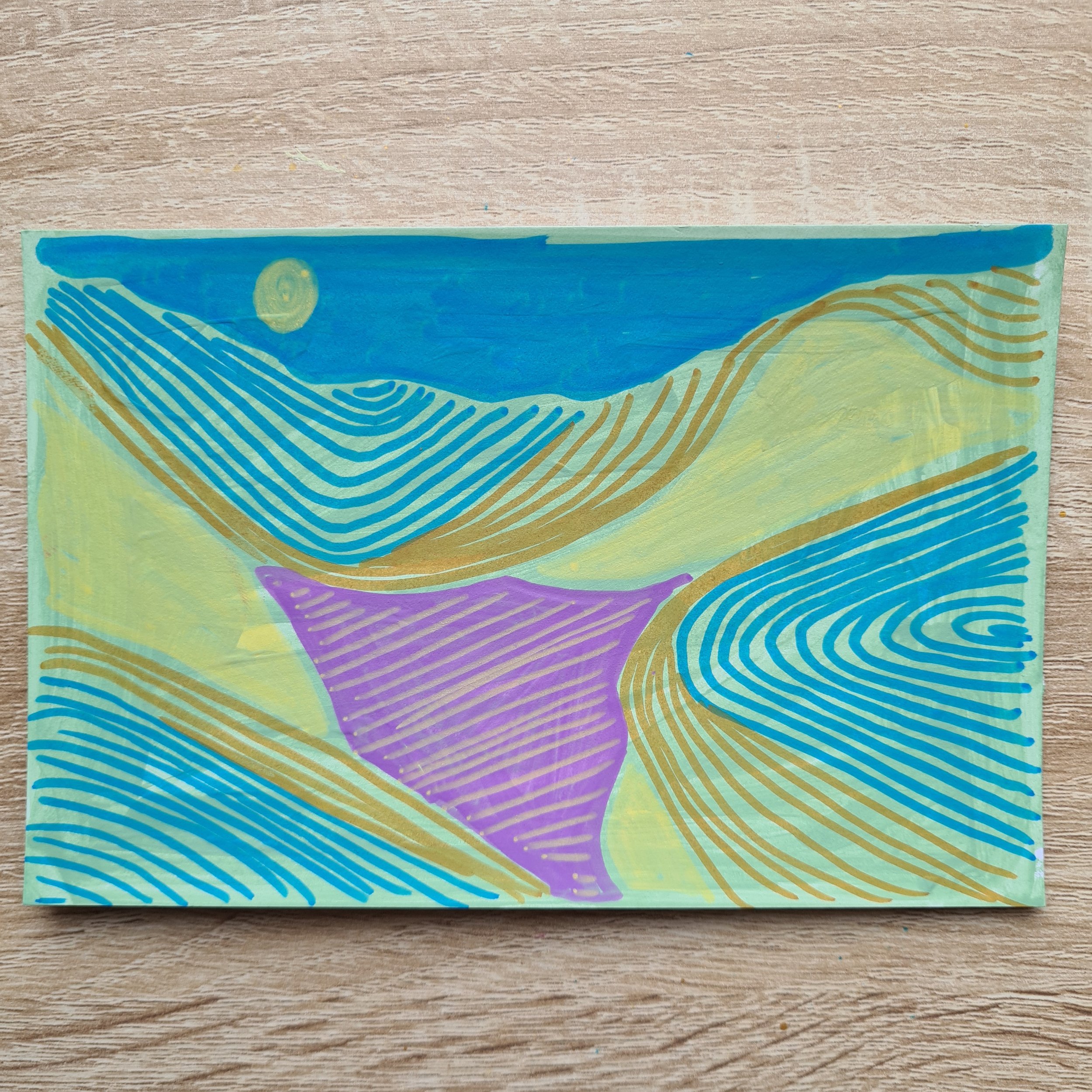 A6, Acrylic Marker