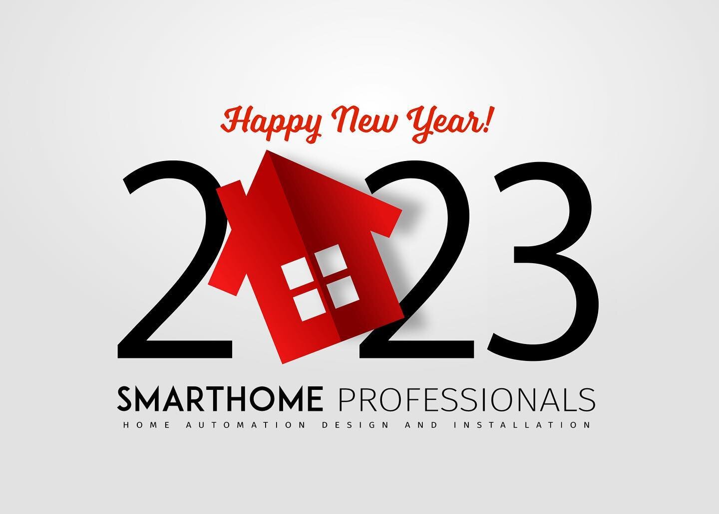 Happy New Year! Here&rsquo;s to a smarter home in 2023! 🎉

#homeautomation #smarthome #smarttechnology #smartlighting #homecinema #sonos #rako #control4 #lutron #russound #amina #mksound #triad