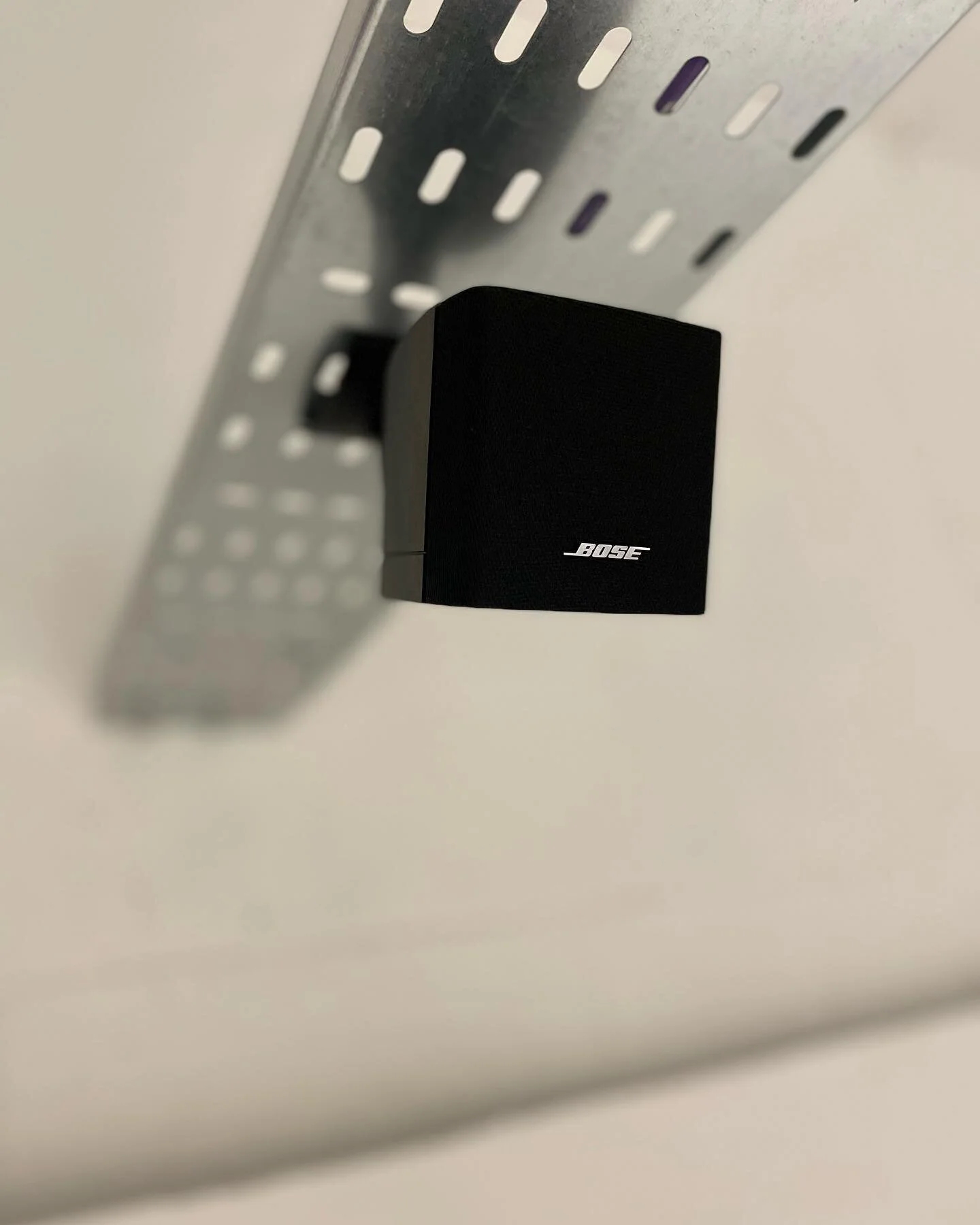 Bose sound system installed at F45 gym #smarthome #bose #F45