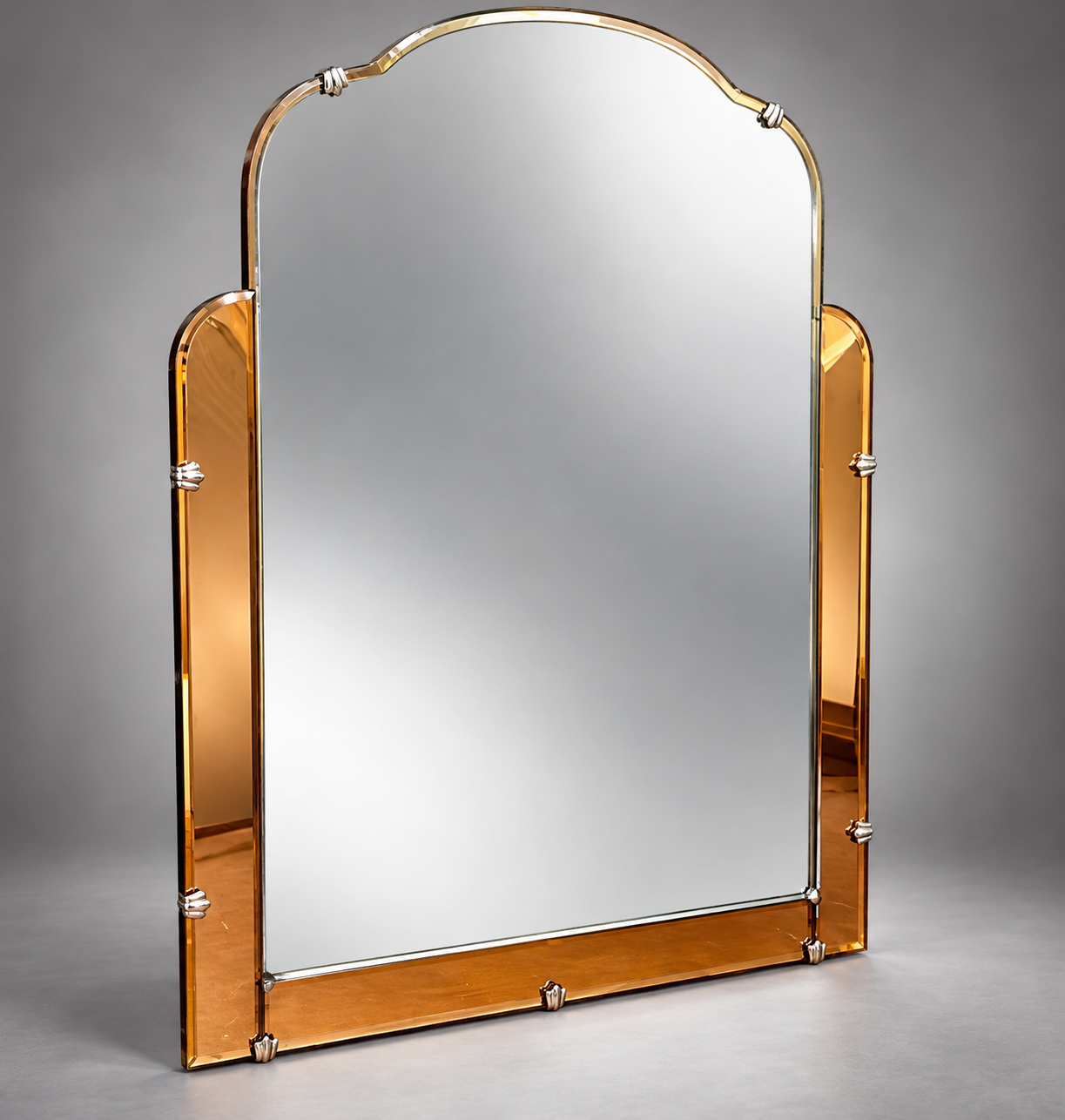 Art Deco Amber Mirror in Studio Light.png