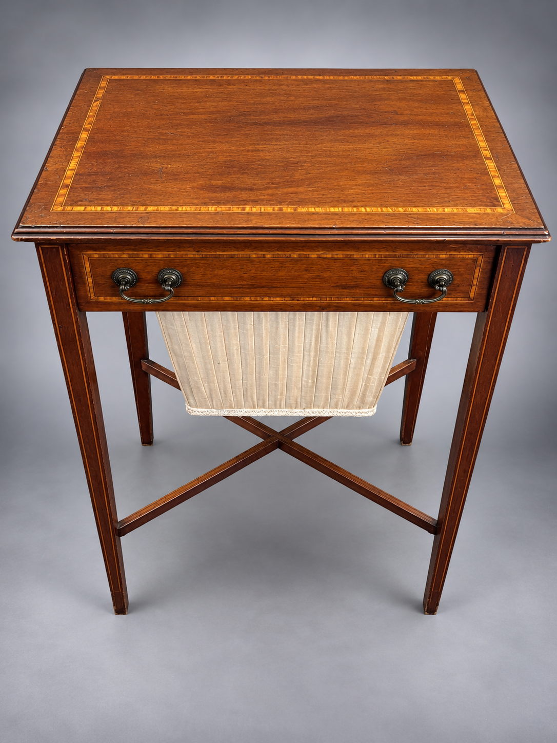 Antique Mahogany Sewing Stand.png