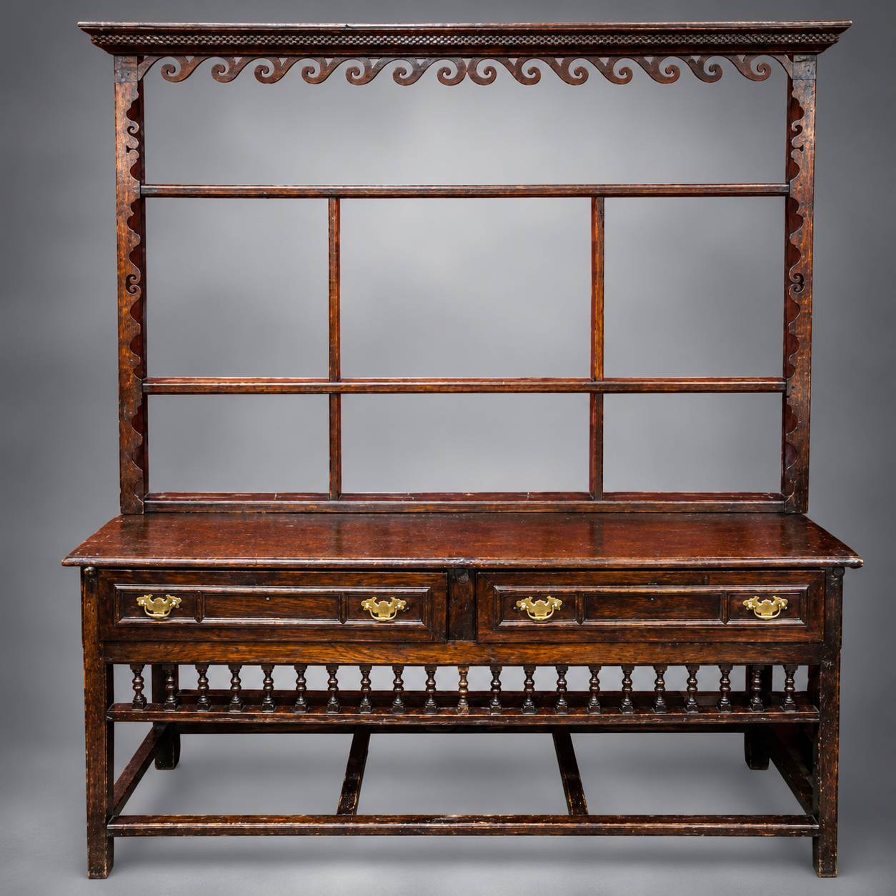 Antique Carved Oak Hutch Sideboard.png