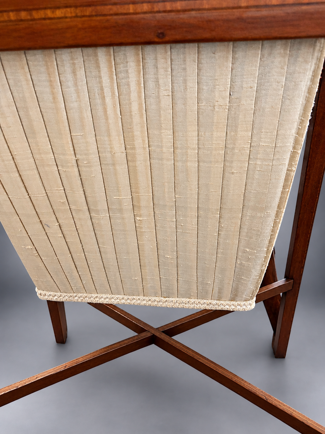 Pleated Linen Sling Chair Frame.png