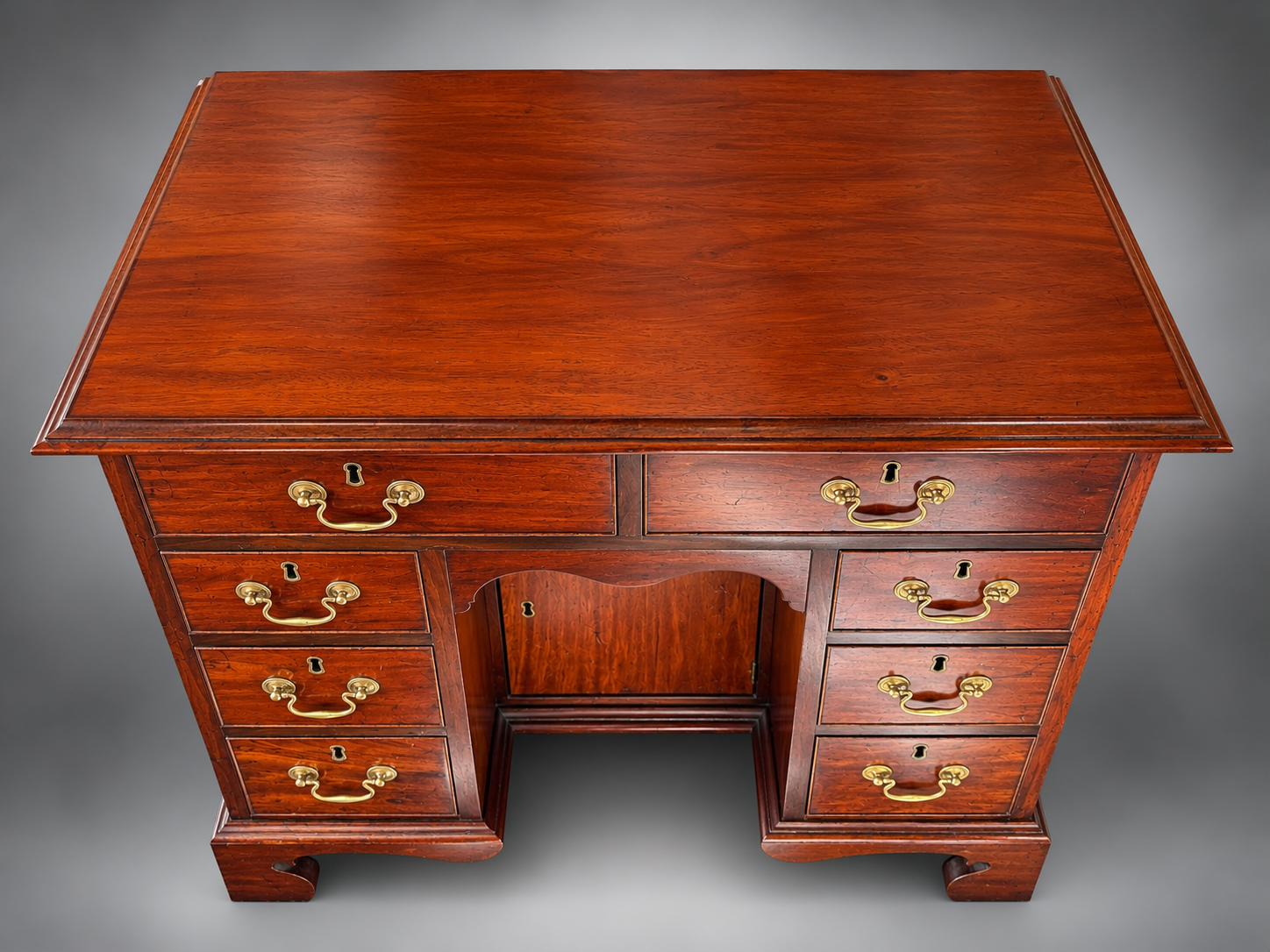 Antique Mahogany Pedestal Desk.png
