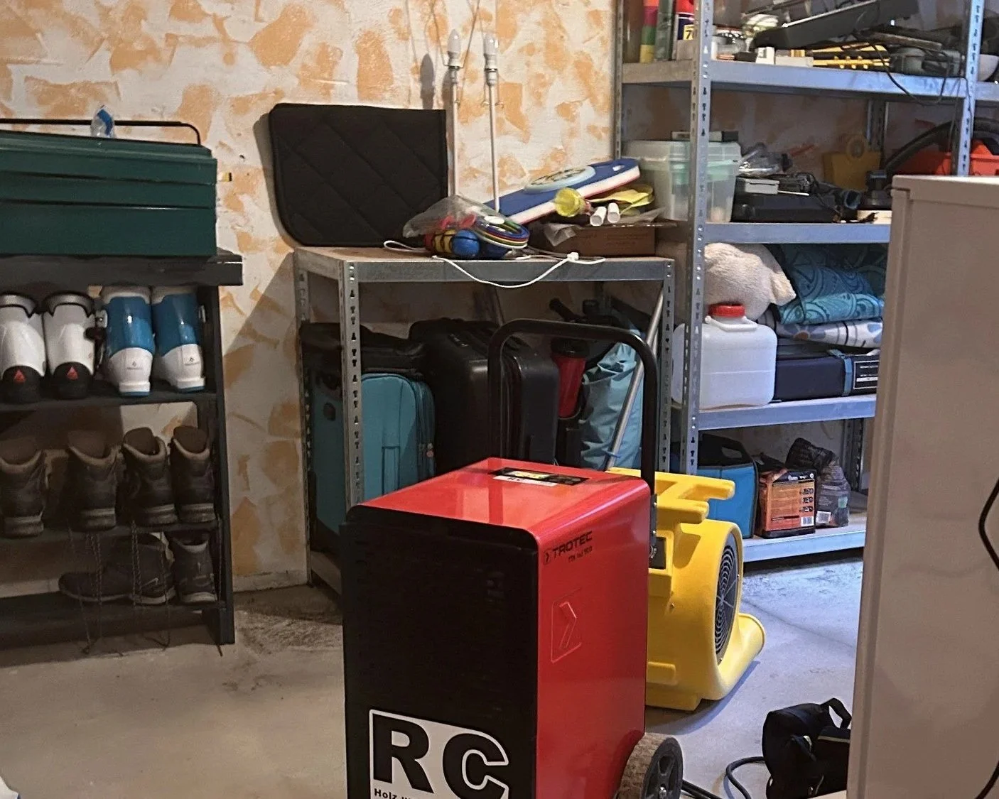 Trocknungsgeräte bei der Bautrocknung in Prien a. Chiemsee