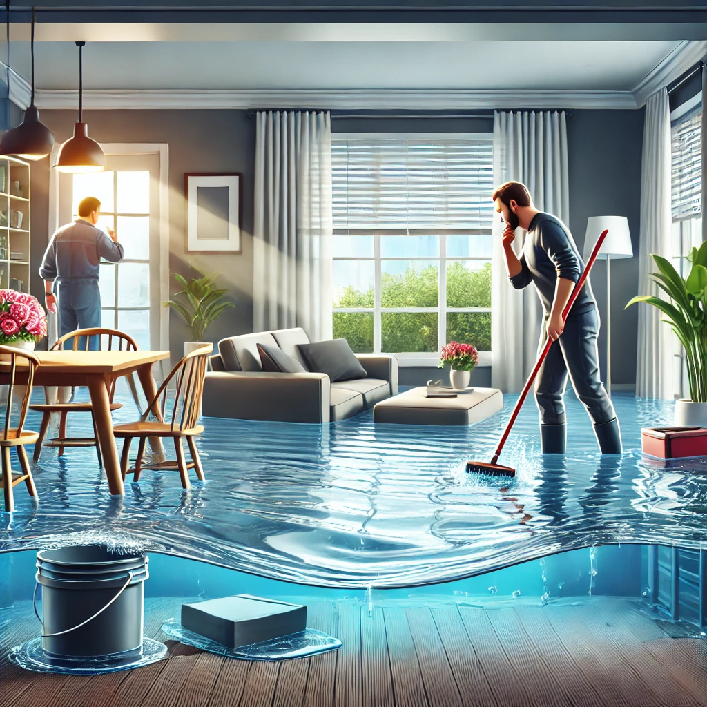 Wasserschaden im Haus: Erste Schritte und Soforthilfe