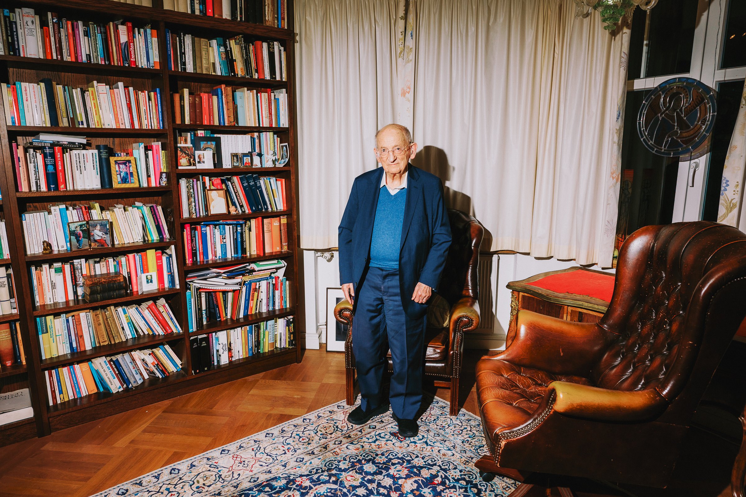 Fotoshooting mit Otto Kernberg für Der Spiegel – Porträtfotografie zwischen Psychologie, Journalismus und Zeitgeschichte