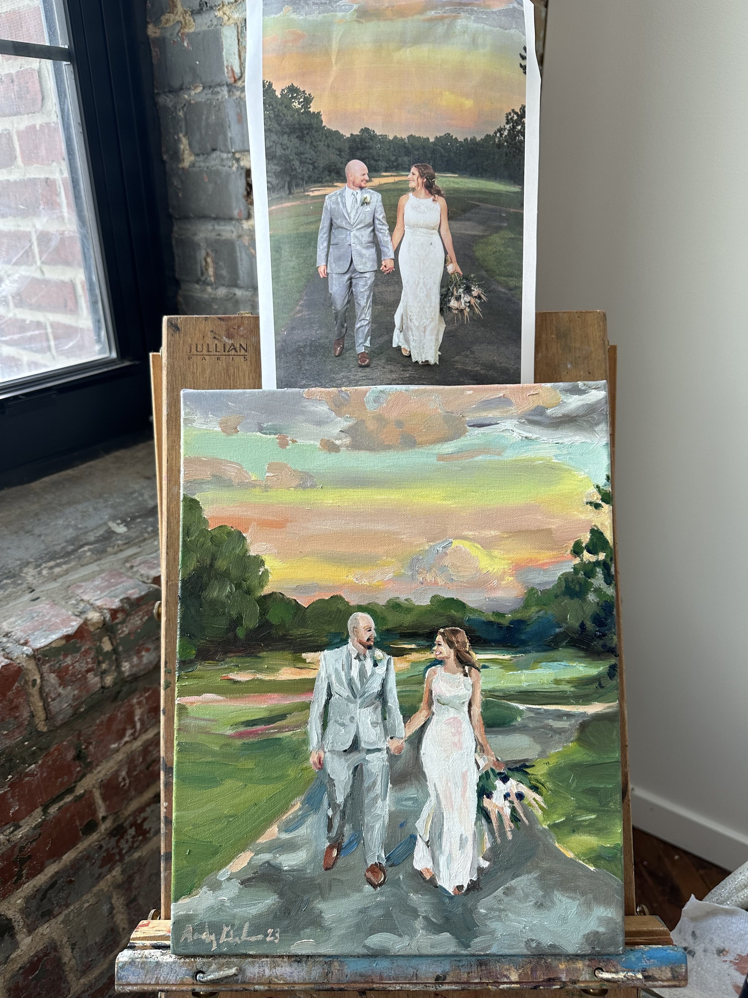 Hand-painted Wedding Anniversary Gifts - PaintYourLife