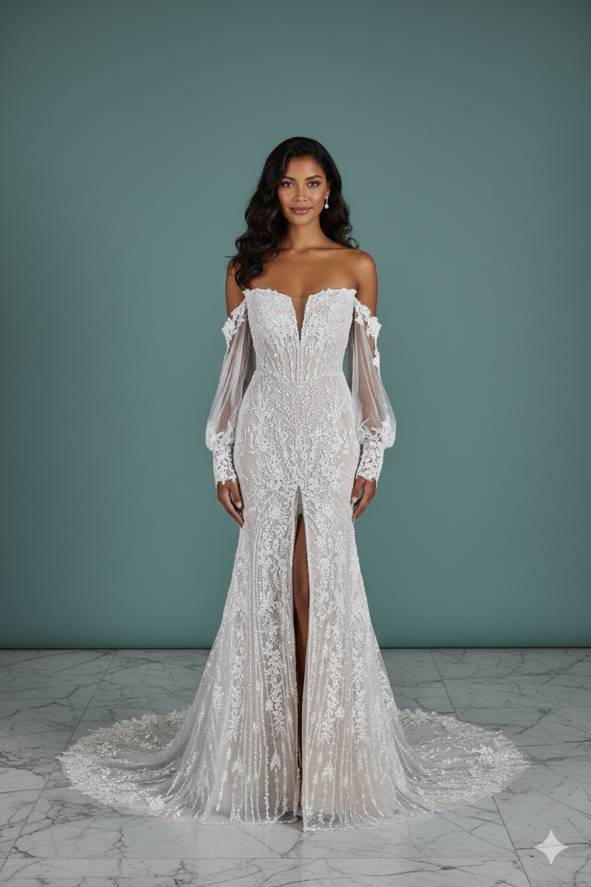 Mia- detachable sleeves