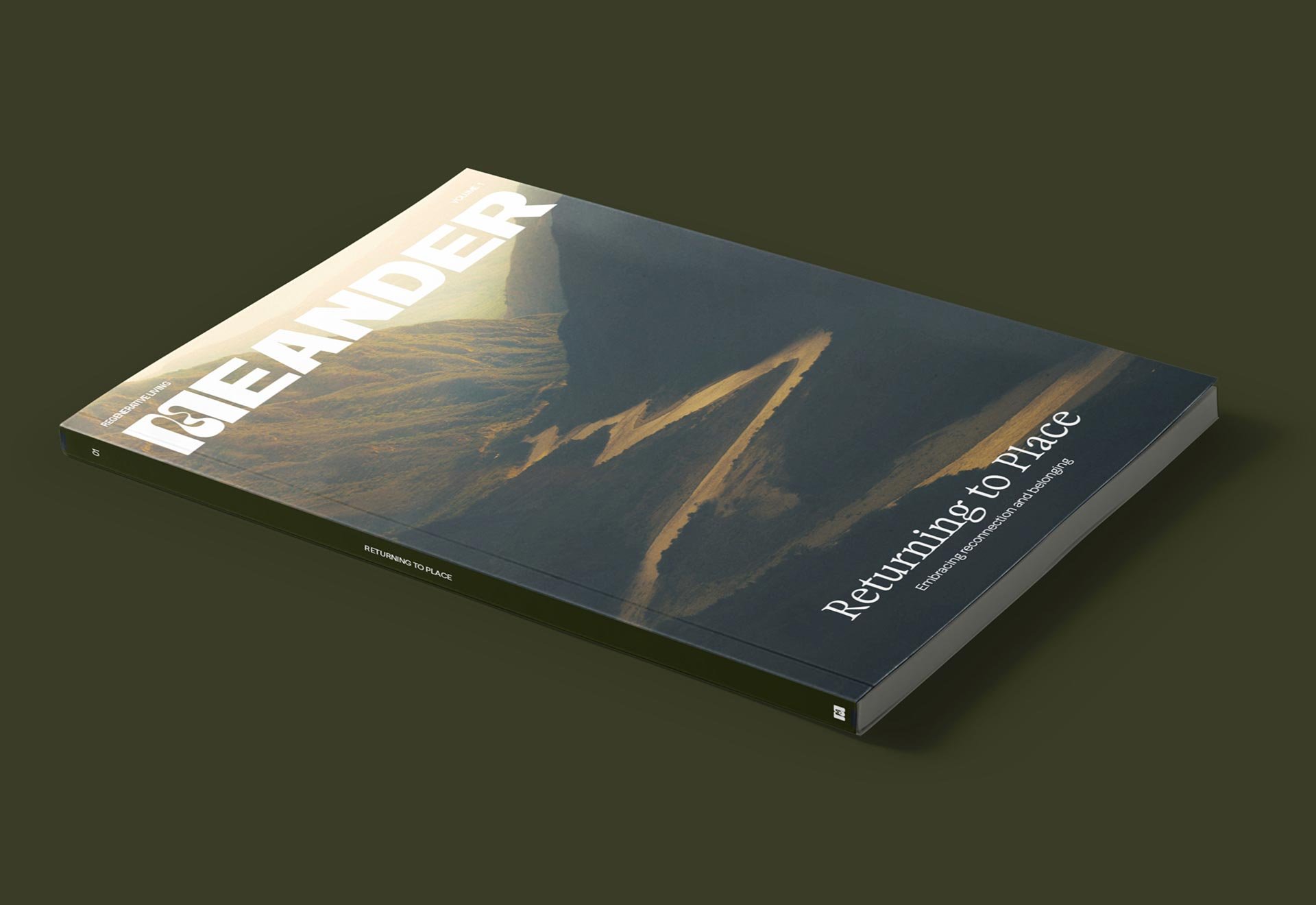 cover for meander magazine issue 1