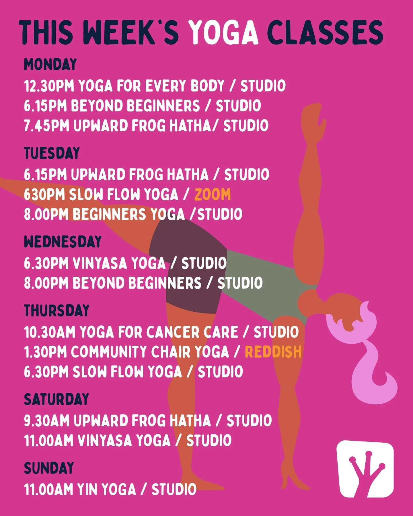 This Week's Yoga Schedule 🍁⁠
⁠
Book online:⁠
⁠
www.upwardfrog.yoga/classes⁠
⁠
See you on the mat 💚🐸 ⁠
⁠
⁠#northwest #stockport #greatermanchester ⁠#yogastudio #yoga #wellbeing #selfcare #community #relaxation #meditation #mindfulness #wellness #yo