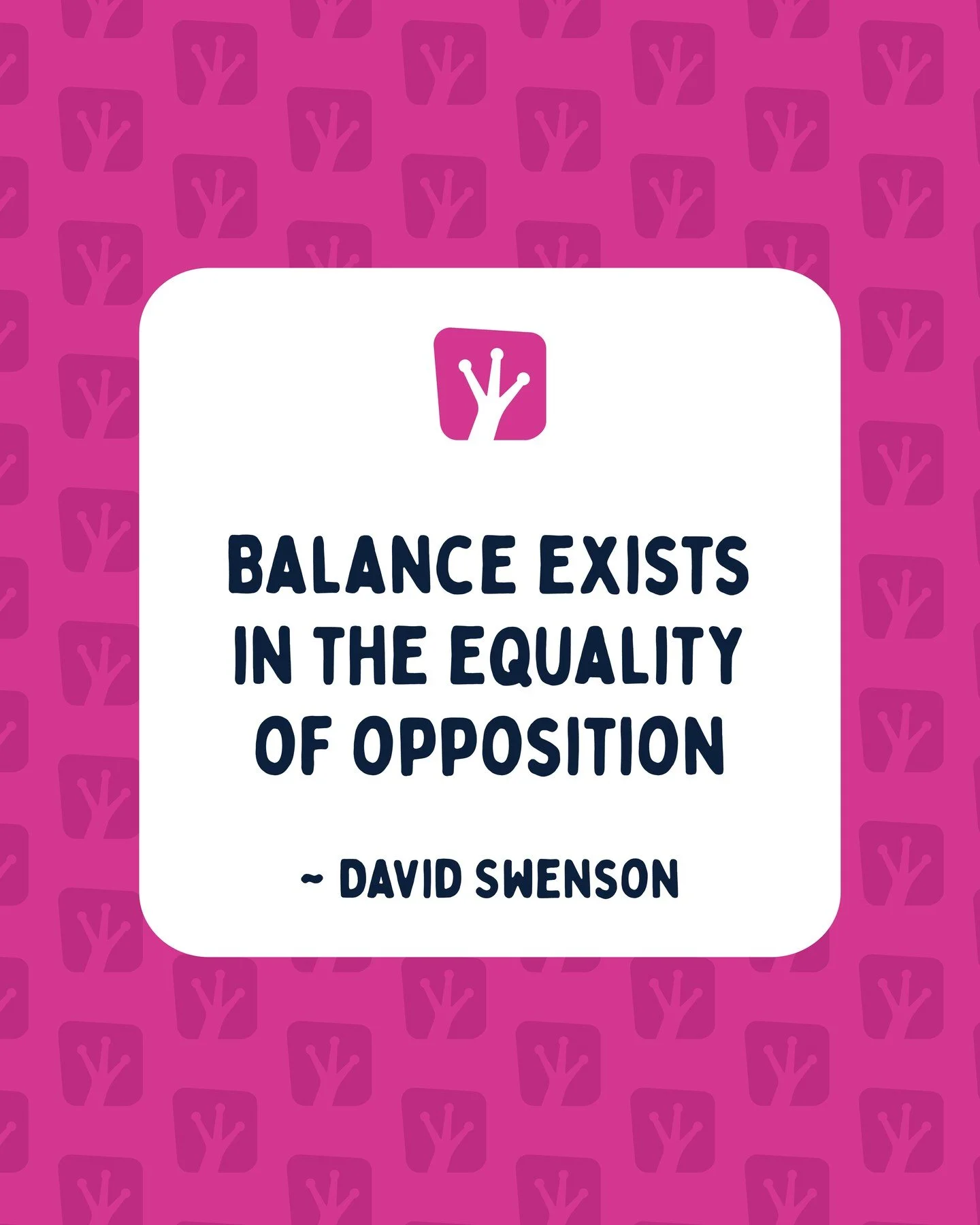 This wisdom from respected practitioner and teacher David Swenson teaches us that true harmony comes from embracing life&rsquo;s opposing forces such as in the action of rooting down to rise up.⁠
⁠
By grounding ourselves in stability and strength, we