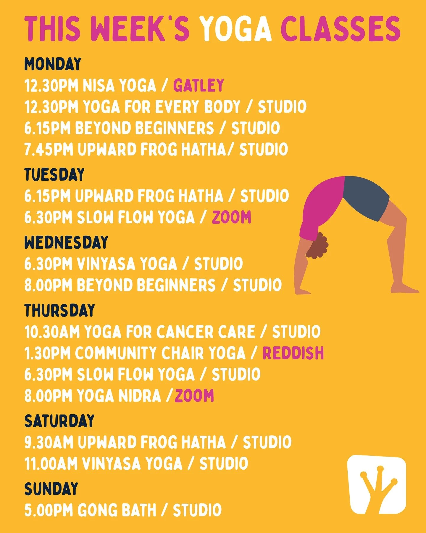 This Week's Yoga Schedule 🍁
Book online:
www.upwardfrog.yoga/classes
See you on the mat 💚🐸 
#northwest #stockport #greatermanchester #yogastudio #yoga #wellbeing #selfcare #community #relaxation #meditation #mindfulness #wellness #yo