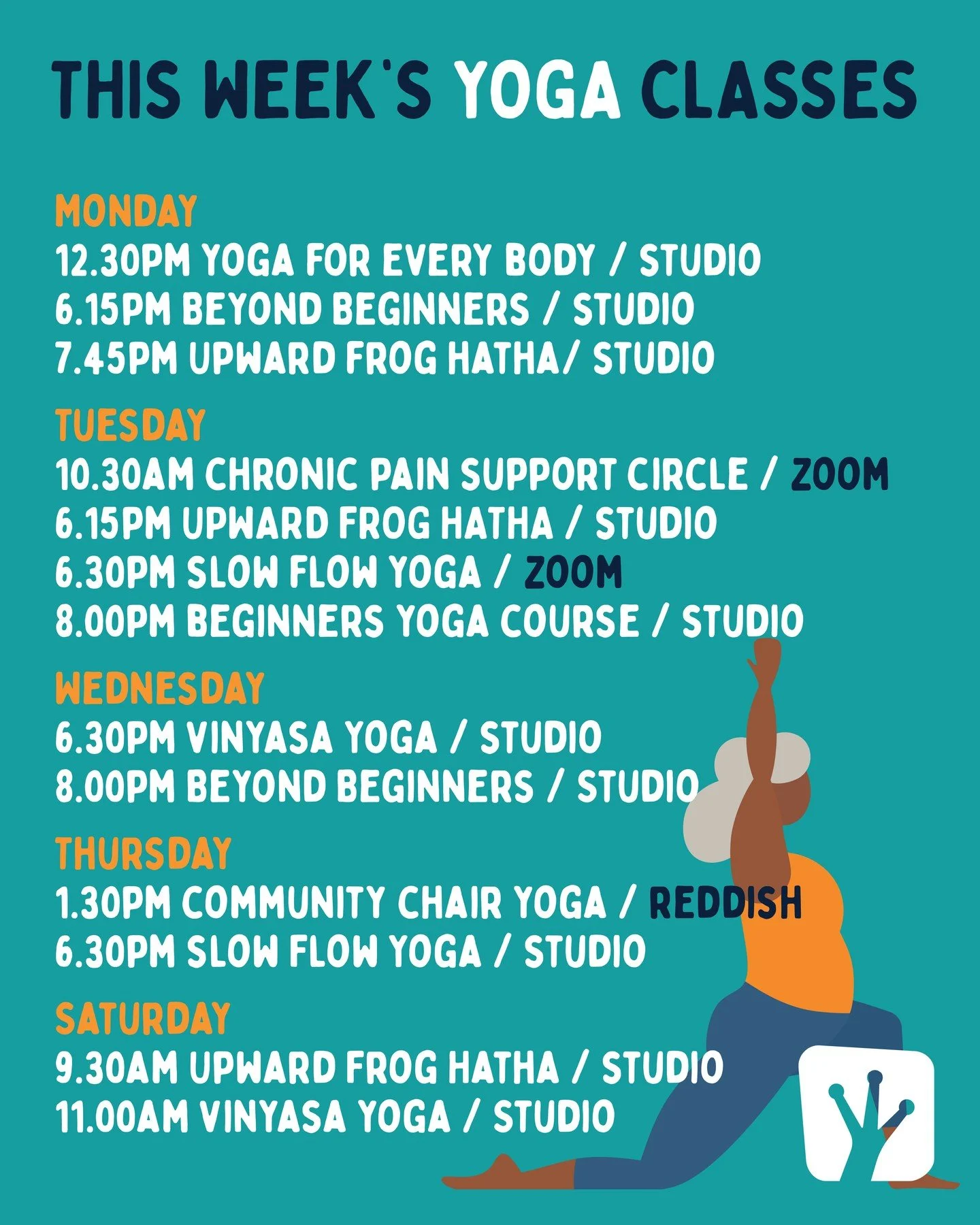 This Week's Yoga Schedule 🍁⁠
⁠
Book online:⁠
⁠
www.upwardfrog.yoga/classes⁠
⁠
See you on the mat 💚🐸 ⁠
⁠
⁠#northwest #stockport #greatermanchester ⁠#yogastudio #yoga #wellbeing #selfcare #community #relaxation #meditation #mindfulness #wellness #yo