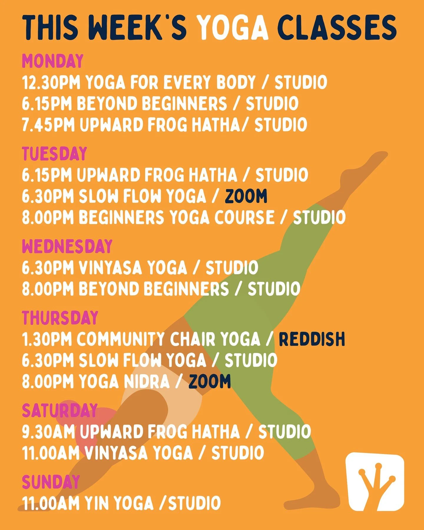 This Week's Yoga Schedule 🍁⁠
⁠
Book online:⁠
⁠
www.upwardfrog.yoga/classes⁠
⁠
See you on the mat 💚🐸 ⁠
⁠
⁠#northwest #stockport #greatermanchester ⁠#yogastudio #yoga #wellbeing #selfcare #community #relaxation #meditation #mindfulness #wellness #yo