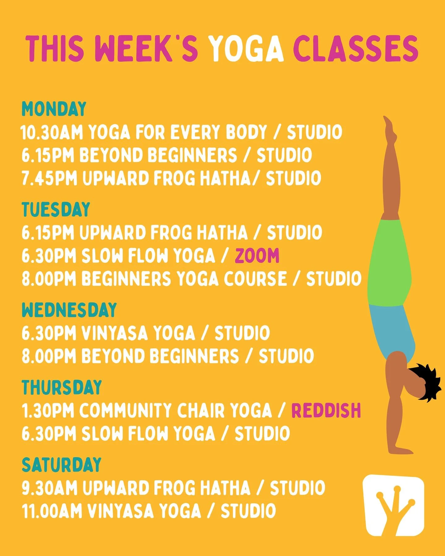 This Week's Yoga Schedule 🍁⁠
⁠
Book online:⁠
⁠
www.upwardfrog.yoga/classes⁠
⁠
See you on the mat 💚🐸 ⁠
⁠
⁠#northwest #stockport #greatermanchester ⁠#yogastudio #yoga #wellbeing #selfcare #community #relaxation #meditation #mindfulness #wellness #yo