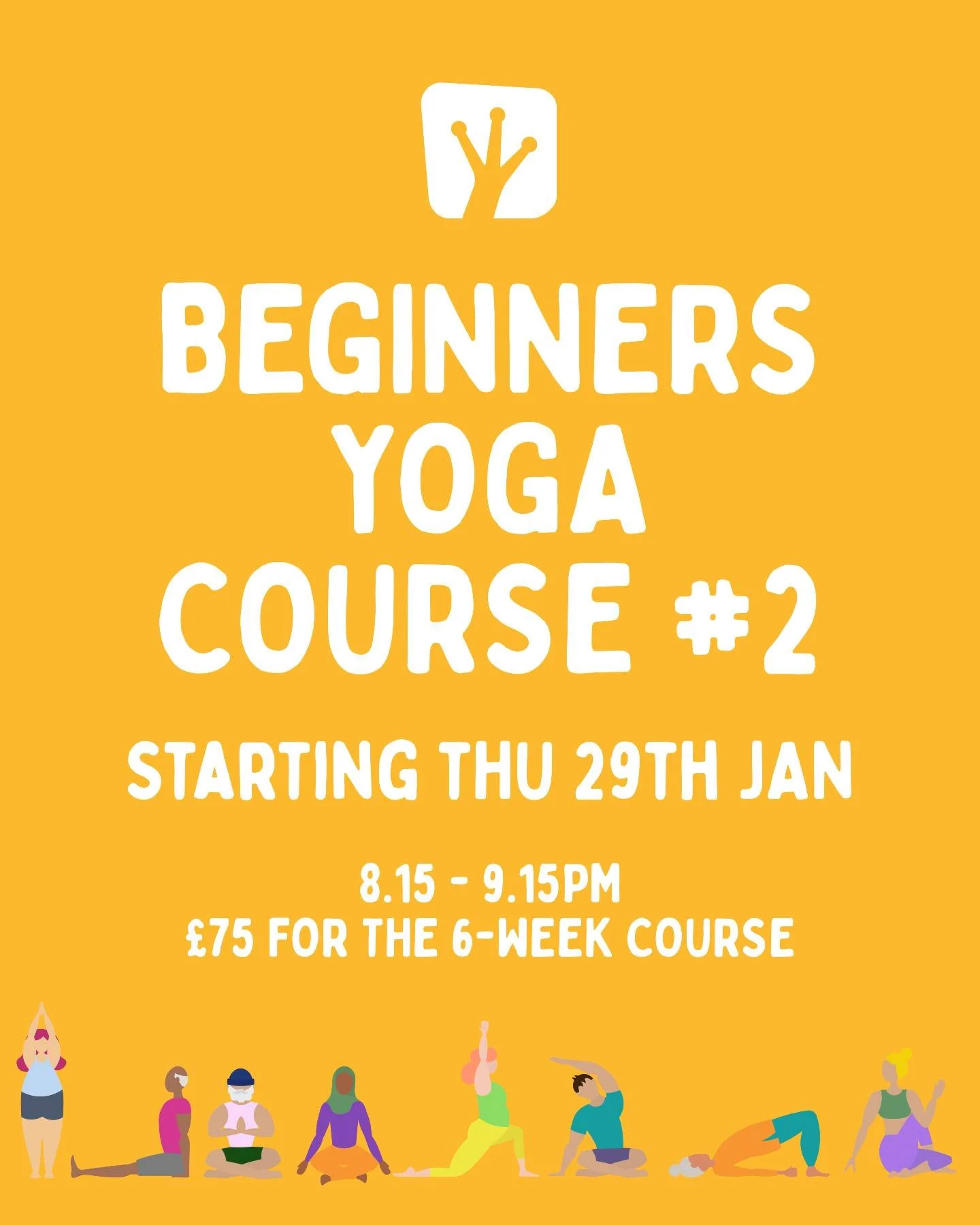 🤍 Ready to start your yoga adventures in 2026? 🤍⁠
⁠
Our carefully structured Beginners Course is perfect for complete newbies ... over six weeks you'll learn essential poses and breathing techniques to unlock deep calm, peace, and balance for body 
