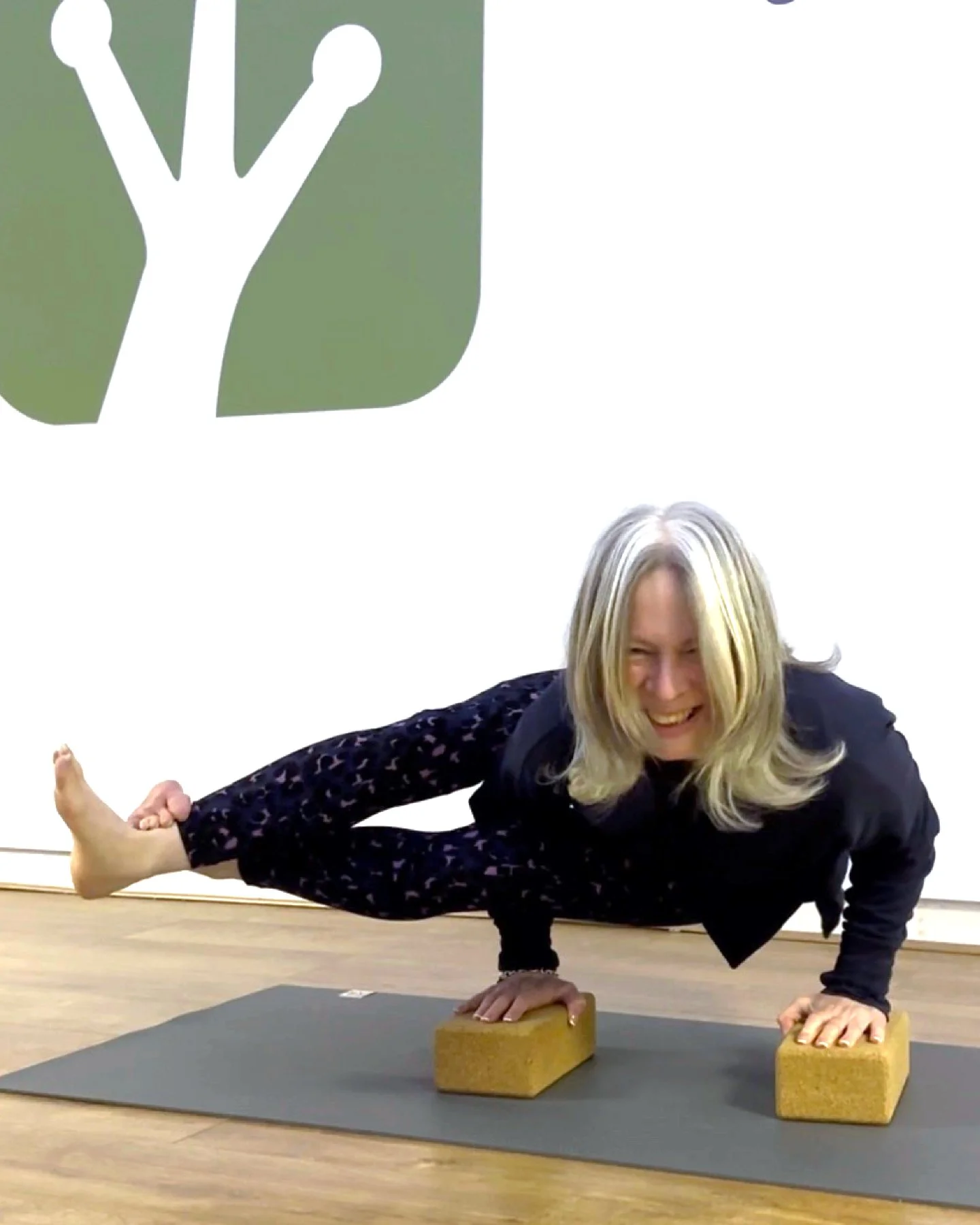 Our March Friday Focus takes us back to arm balancing with a practice leading to the Eight Angle Pose (Astavakrasana).

This posture requires a dynamic combination of strength, flexibility, balance, and focus. The posture twists and bends the body in