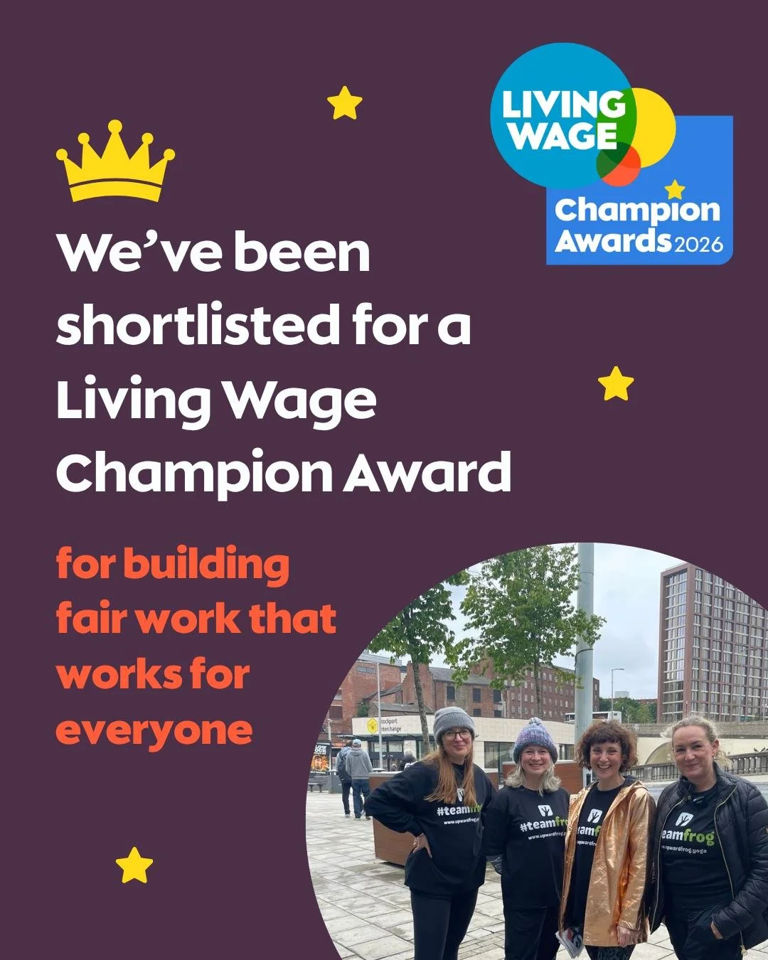 Exciting news! 

We have been shortlisted by the Living Wage Foundation for their Living Hours Employer Award 2026!

As the 8th company in Stockport to gain Living Hours accreditation, we are incredibly proud to be recognised as a yoga company leadin