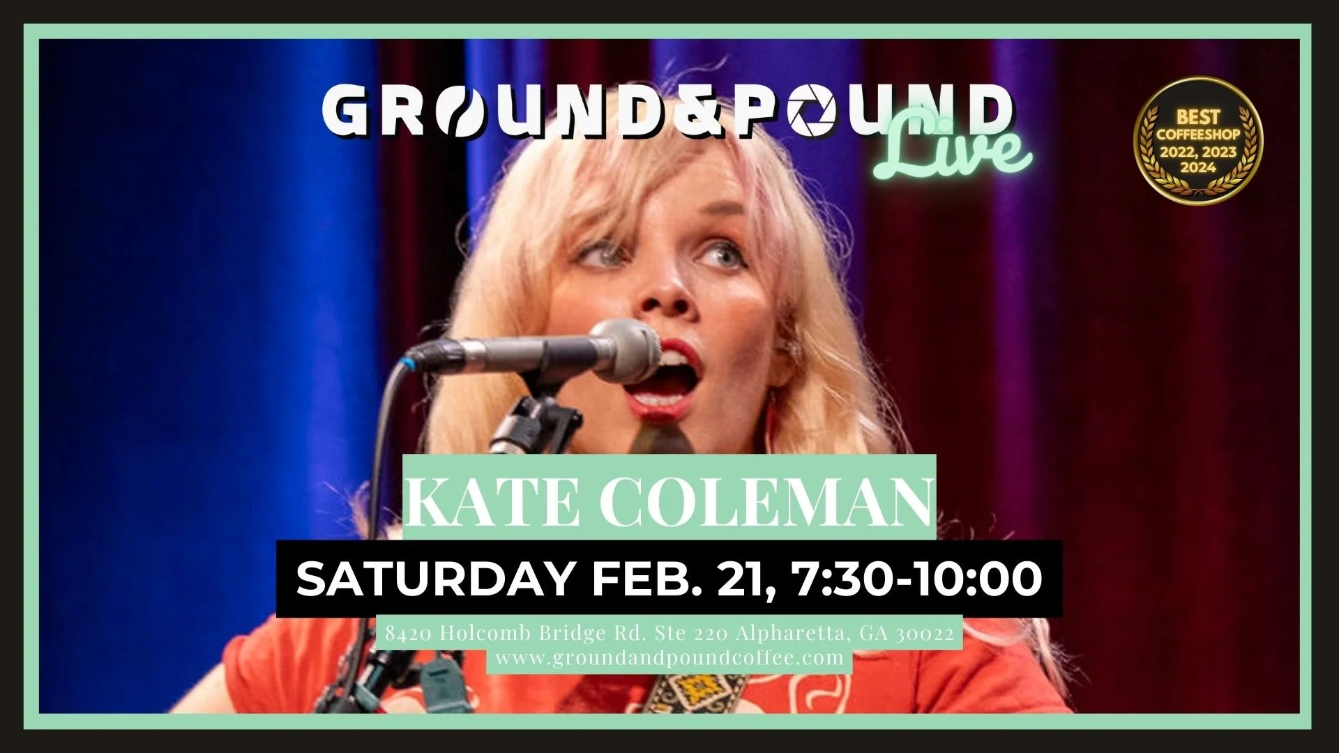Kate Coleman Live