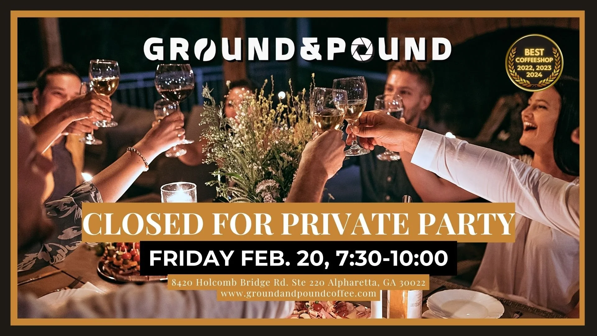 Closing Early for Private Party