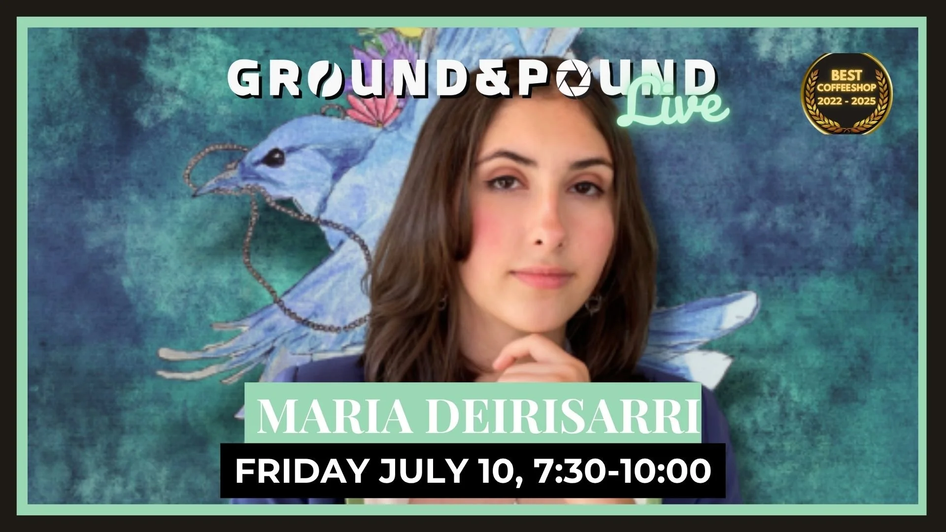 Live Music: MARIA DEIRISARRI