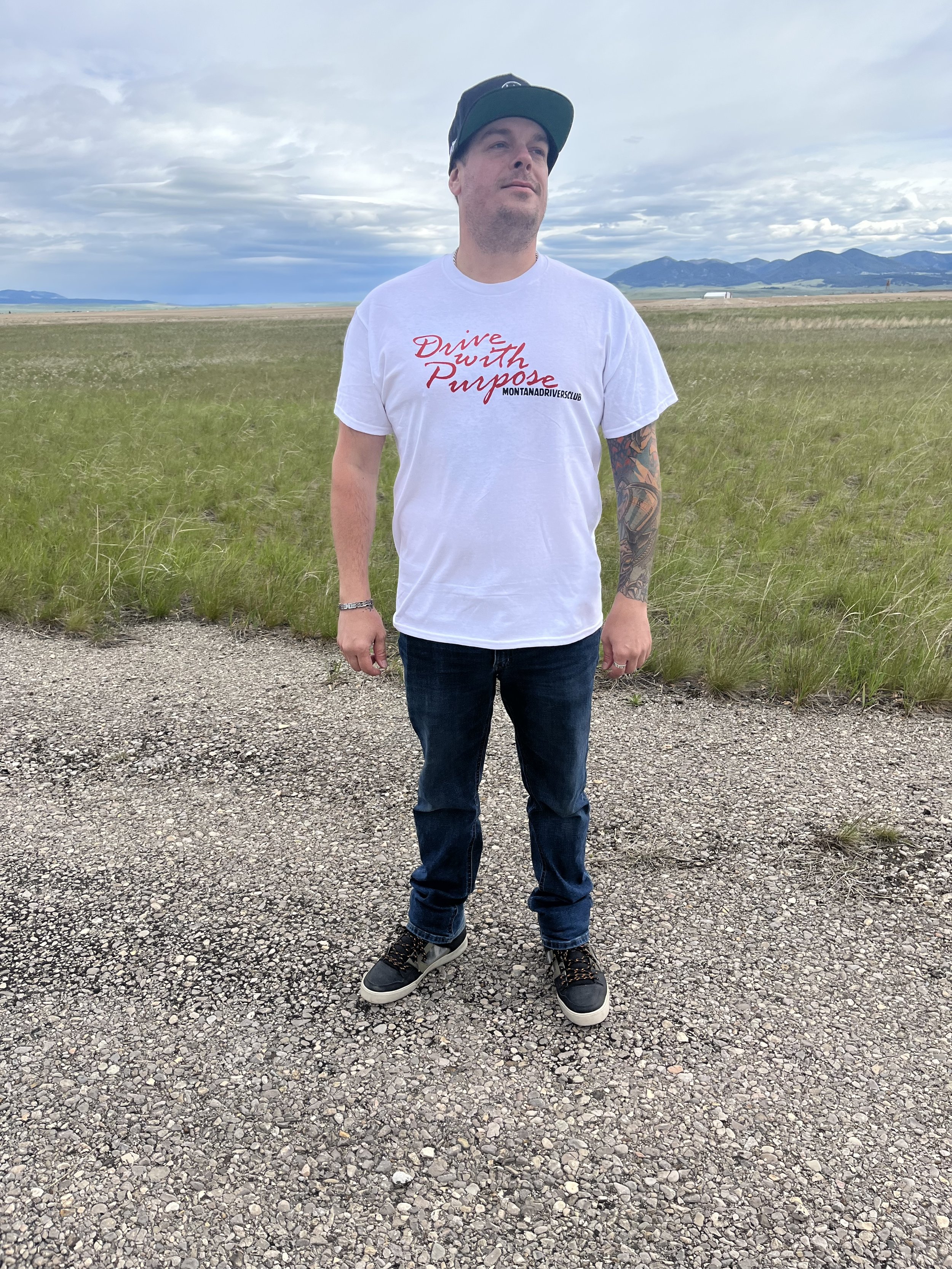 Drive with Purpose t shirt
